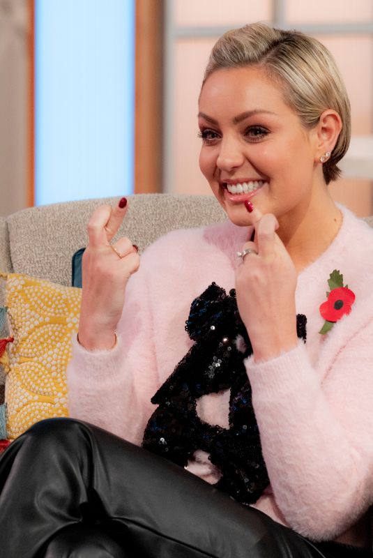 AMY DOWDEN at Lorraine TV Show in London 11/07/2024