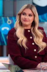 AMY HART at Good Morning Britain TV Show in London 11/14/2024