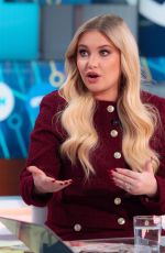 AMY HART at Good Morning Britain TV Show in London 11/14/2024