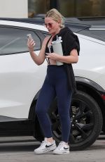 AMY POEHLER Leaves Pilats Class in Los Angeles 11/26/2024