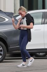 AMY POEHLER Leaves Pilats Class in Los Angeles 11/26/2024