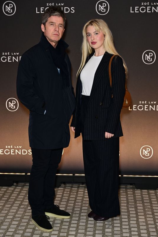 ANAIS GALLAGHER at Zoe Law: Legends Private View at National Portrait Gallery in London 11/28/2024