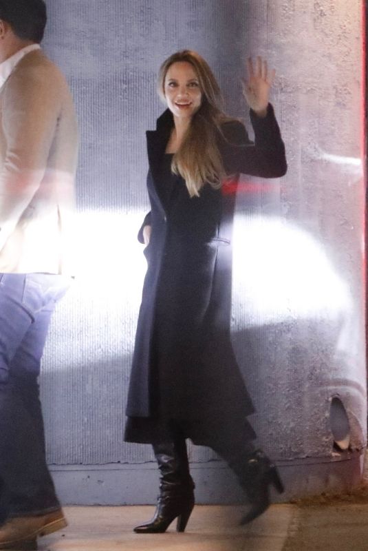 ANGELINA JOLIE Arrives for a Q&A for Her New Movie in Los Angeles 11/15/2024