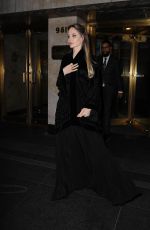 ANGELINA JOLIE Out for Dinner in New York City 11/12/2024