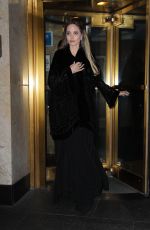 ANGELINA JOLIE Out for Dinner in New York City 11/12/2024