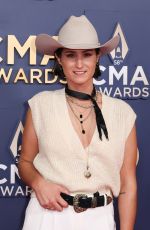 ANGIE K at 58th Annual CMA Awards at Bridgestone Arena in Nashville 11/20/2024