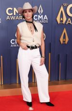 ANGIE K at 58th Annual CMA Awards at Bridgestone Arena in Nashville 11/20/2024