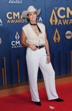 ANGIE K at 58th Annual CMA Awards at Bridgestone Arena in Nashville 11/20/2024