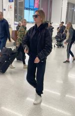 ANNA DELVEY Arrives at LAX Airport in Los Angeles 11/23/2024