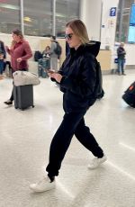 ANNA DELVEY Arrives at LAX Airport in Los Angeles 11/23/2024