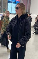 ANNA DELVEY Arrives at LAX Airport in Los Angeles 11/23/2024