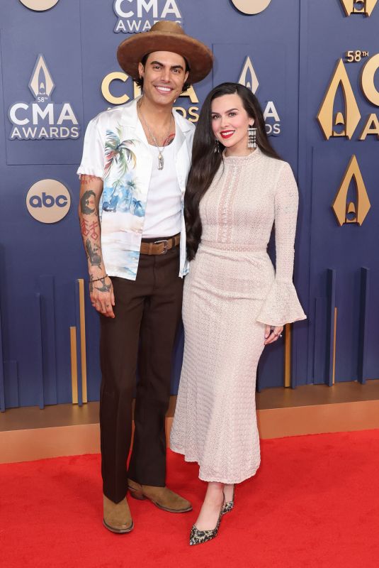 ANNA MOON at 58th Annual CMA Awards at Bridgestone Arena in Nashville 11/20/2024