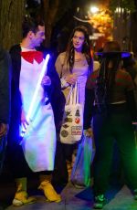 ANNE HATHAWAY Out with Her Family for Halloween Trick-or-treating in New York 10/31/2024