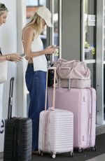 ANNIE KNIGHT Arrives at Gold Coast Airport 11/25/2024