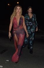 ANTIGONI and TONIIA BUXTON Arrives at The Lower Third in Covent Garden in London 11/01/2024