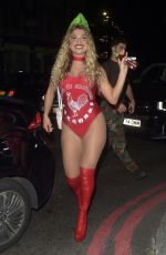 ANTIGONI BUXTON Arrives at Maya Jama