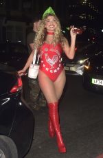 ANTIGONI BUXTON Arrives at Maya Jama