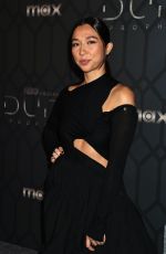 AOIFE HINDS at Dune: Prophecy Premiere Afterparty in New York 10/30/2024