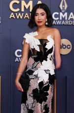 APRIL LOCKHART at 58th Annual CMA Awards at Bridgestone Arena in Nashville 11/20/2024