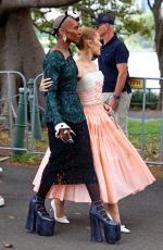 ARAANA GRANDE, CYNTHIE ERIVO and Cast of Wicked Arrives at Film