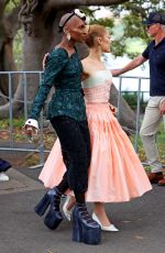 ARAANA GRANDE, CYNTHIE ERIVO and Cast of Wicked Arrives at Film