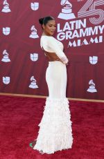 ARANA LEMUS at 25th Annual Latin Grammy Awards in Miami 11/14/2024