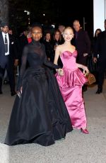 ARIANA GRANDE and CYNTHIA ERIVO Arrives at Wicked Premiere Screening in New York 11/14/2024