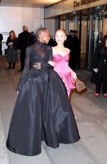ARIANA GRANDE and CYNTHIA ERIVO Arrives at Wicked Premiere Screening in New York 11/14/2024