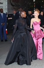 ARIANA GRANDE and CYNTHIA ERIVO Arrives at Wicked Premiere Screening in New York 11/14/2024