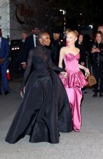 ARIANA GRANDE and CYNTHIA ERIVO Arrives at Wicked Premiere Screening in New York 11/14/2024