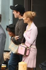 ARIANA GRANDE Arrives at Wicked Premiere in Sydney 11/02/2024