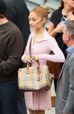 ARIANA GRANDE Arrives at Wicked Premiere in Sydney 11/02/2024