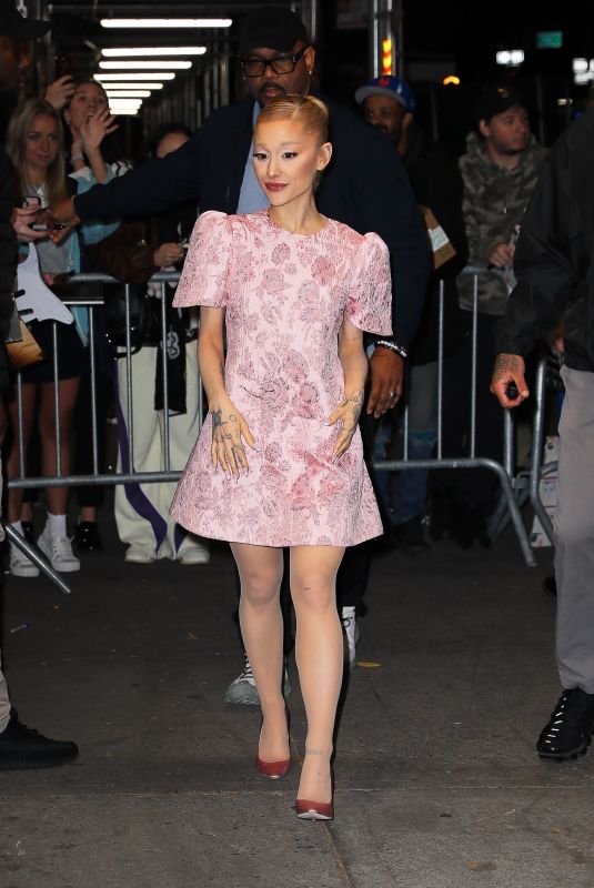 ARIANA GRANDE Arrives at Wicked Screening in New York 11/12/2024