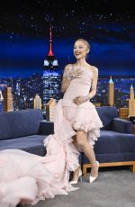 ARIANA GRANDE at Tonight Show Starring Jimmy Fallon 11/14/2024