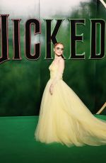 ARIANA GRANDE at Wicked: Part One Premiere at Royal Festival Hall in London 11/18/2024