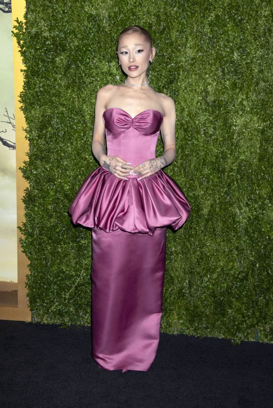 ARIANA GRANDE at Wicked Premiere at Museum of Modern Art in New York 11/14/2024