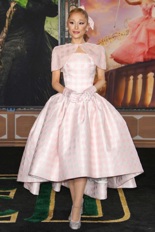 ARIANA GRANDE at Wicked Premiere in Los Angeles 11/09/2024