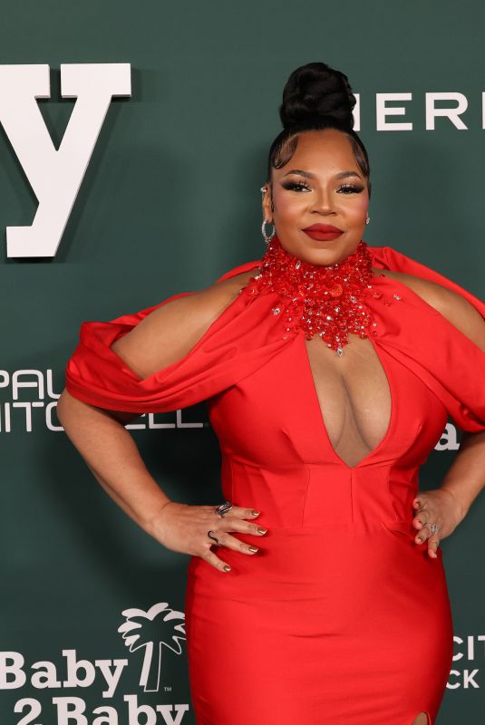 ASHANTI at 2024 Baby2Baby Gala Presented by Paul Mitchel in Los Angeles 11/09/2024