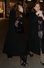 ASHLEY and MARY-KATE OLSEN Night Out in Paris 11/20/2024