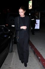 ASHLEY BENSON and Brandon Davies Leaves Dinner at Catch Steak in West Hollywood 11/09/2024