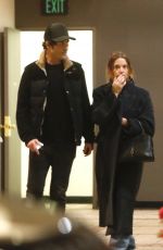 ASHLEY BENSON and Brandon Davis at Sushi Dinner at Sushi Park in West Hollywood 11/23/2024