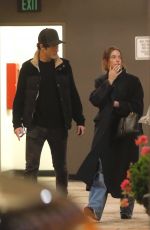 ASHLEY BENSON and Brandon Davis at Sushi Dinner at Sushi Park in West Hollywood 11/23/2024