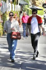 ASHLEY BENSON and Brandon Davis Out for Lunch at Il Pastaio 11/08/2024
