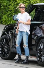 ASHLEY BENSON at a Blow-dry Appointment in Los Angeles 11/26/2024