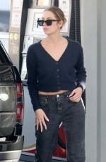 ASHLEY BENSON at a Gas Station in Beverly Hills 11/25/2024