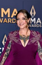 ASHLEY MCBRYD at 58th Annual CMA Awards at Bridgestone Arena in Nashville 11/20/2024