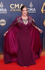 ASHLEY MCBRYD at 58th Annual CMA Awards at Bridgestone Arena in Nashville 11/20/2024