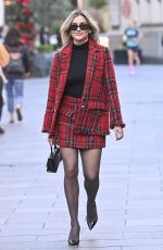 ASHLEY ROBERTS Leaves Global Studios in London 11/14/2024