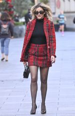 ASHLEY ROBERTS Leaves Global Studios in London 11/14/2024