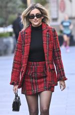 ASHLEY ROBERTS Leaves Global Studios in London 11/14/2024